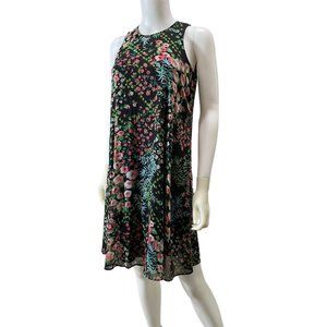 Tommy Hilfiger Black Floral Career Tank Dress Women’s Size 4
